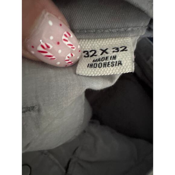 Flint and Tinder Pants Men’s 32x32 Gray Tapered Fit Stretch Chino Casual - Picture 5 of 6